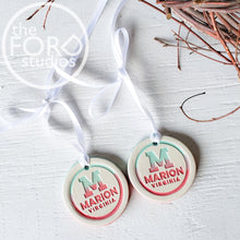 Load image into Gallery viewer, Marion, VA Ornaments by Jive Pottery