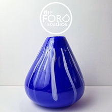 Load image into Gallery viewer, "The BLUES" Blown Glass Sculptures by Tom Hower