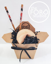 Load image into Gallery viewer, GIANT FORTUNE COOKIE Gift Set (Ceramic) by Jive Pottery