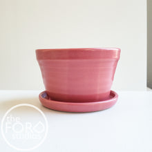 Load image into Gallery viewer, FOOTED FLOWER POT by Jive Pottery