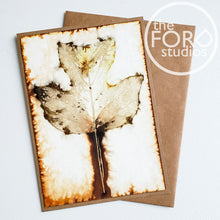 Load image into Gallery viewer, Eco Print Cards by Pat K. Thomas