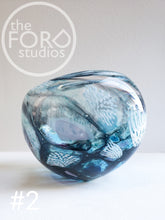 Load image into Gallery viewer, "BAUBLES" Blown Glass Sculpture by Tom Hower