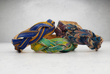 Load image into Gallery viewer, "Mystery Braid" Marbled Leather Bracelets by Pat K. Thomas