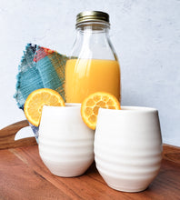 Load image into Gallery viewer, Juice Glasses (pair) by Jive Pottery