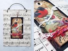 Load image into Gallery viewer, 12 "Birds of Song" Collages by Sandra Eckert