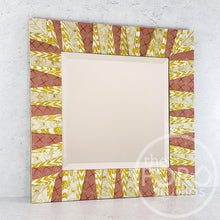 Load image into Gallery viewer, Coral & Gold Mirror by Emily Shane