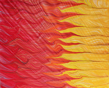 Load image into Gallery viewer, Hand-Marbled "HOT" Papers by Pat K. Thomas