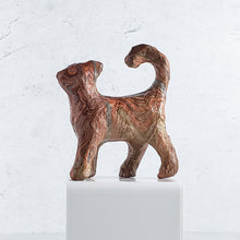 Load image into Gallery viewer, Cat Figurine by Pat K. Thomas