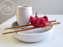 Load image into Gallery viewer, Fabric Origami Crane by Rachel Gibson