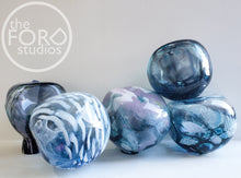 Load image into Gallery viewer, "BAUBLES" Blown Glass Sculpture by Tom Hower