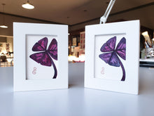 Load image into Gallery viewer, "Purple Shamrock" (Oxalis) by R.L. Gibson