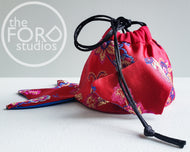 Japanese Style Goldfish Bag by Rachel Gibson