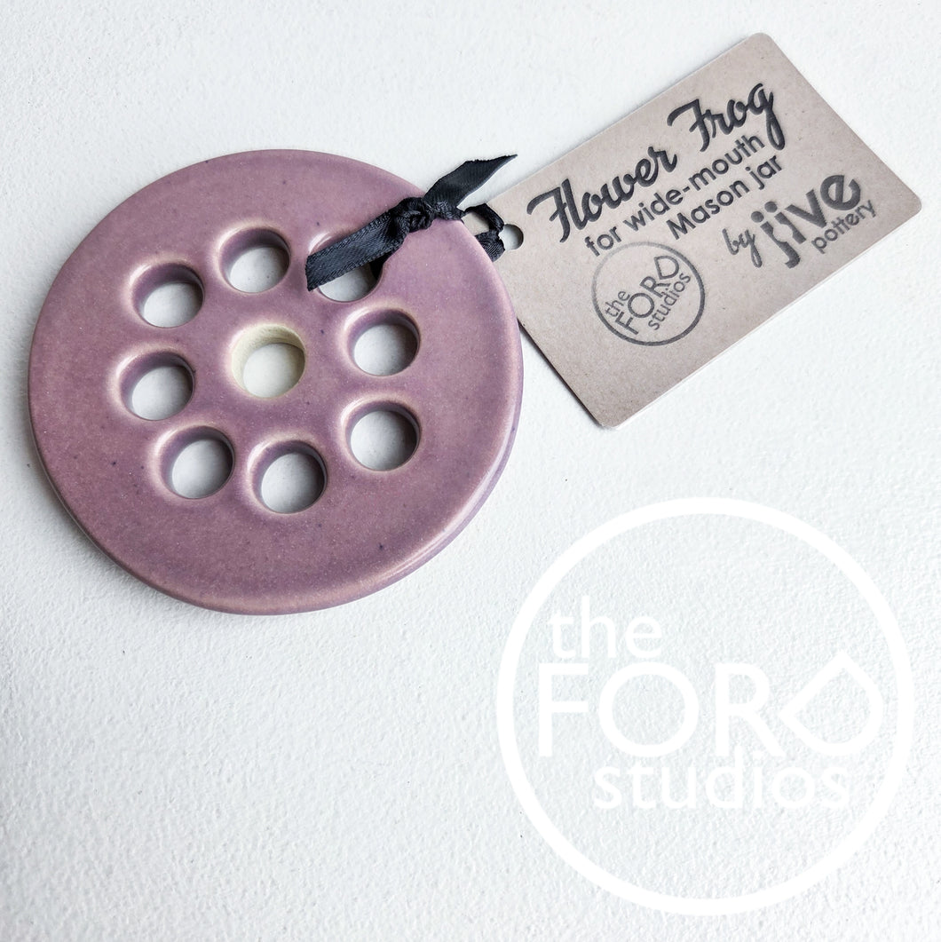 FLOWER FROGs by Jive Pottery