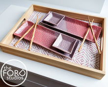 Load image into Gallery viewer, POTTERY CLASS:  Hand-Built Sushi Set
