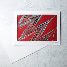 Load image into Gallery viewer, Marbled Window Cards [5&quot; x 7&quot;] by Pat K. Thomas
