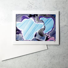 Load image into Gallery viewer, Marbled Window Cards [5&quot; x 7&quot;] by Pat K. Thomas
