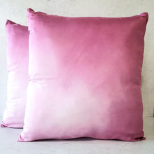 Load image into Gallery viewer, Hand-Dyed Silk Square Pillows by Pat K. Thomas
