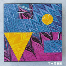Load image into Gallery viewer, Four &quot;Homages to Robert Indiana&#39;s Geometric LOVE Art&quot; by Pat K. Thomas
