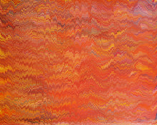 Load image into Gallery viewer, Hand-Marbled &quot;HOT&quot; Papers by Pat K. Thomas
