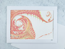 Load image into Gallery viewer, Marbled Window Cards [5&quot; x 7&quot;] by Pat K. Thomas
