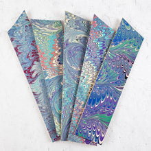 Load image into Gallery viewer, Marbled Leather Bookmarks by Pat K. Thomas
