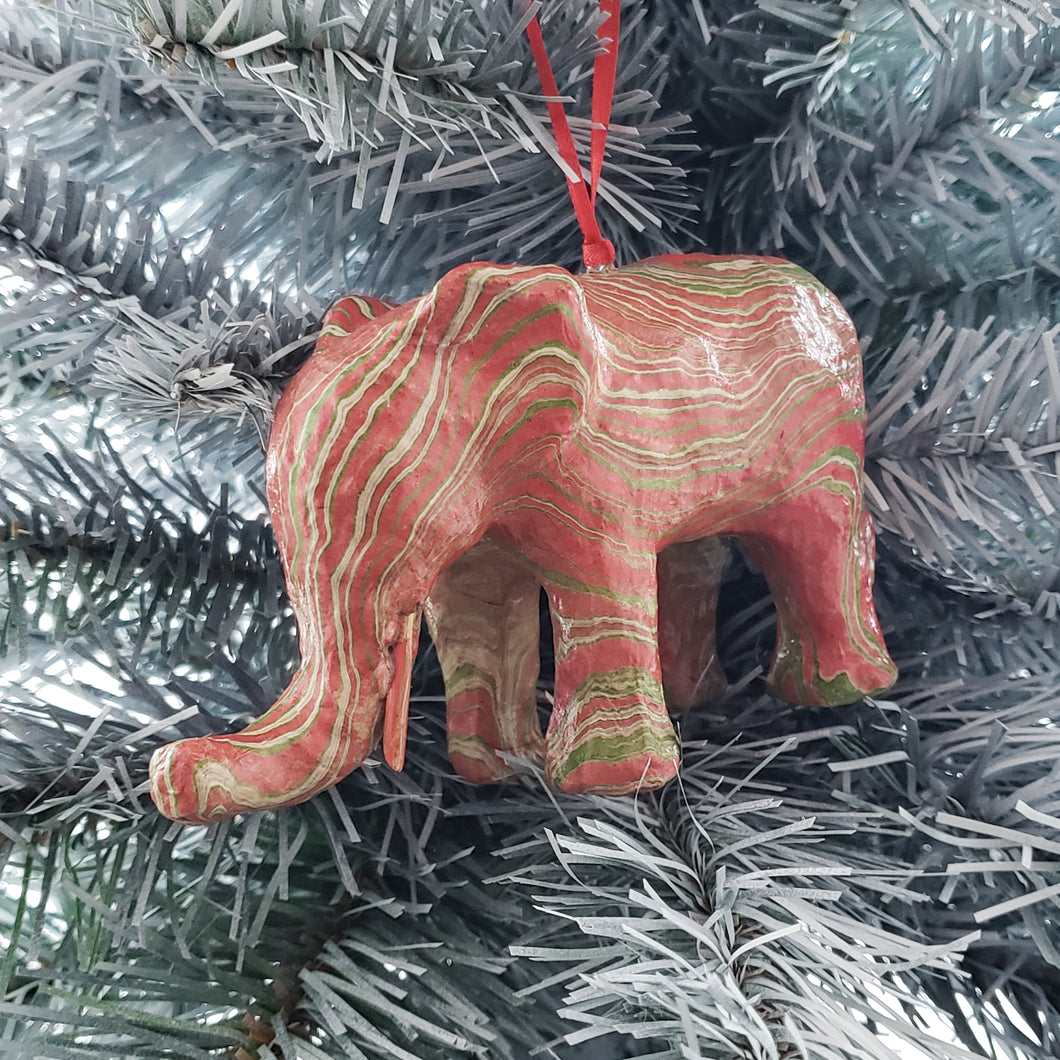 Elephant Ornament OR Figurine by Pat K. Thomas