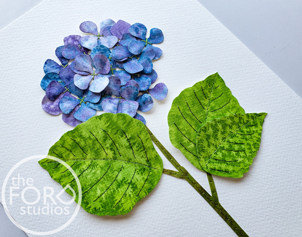 ART CLASS (JUNE): 3-D Hydrangeas