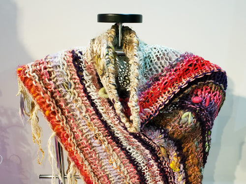 Poncho by Britta Cruz of Dreamland Arts