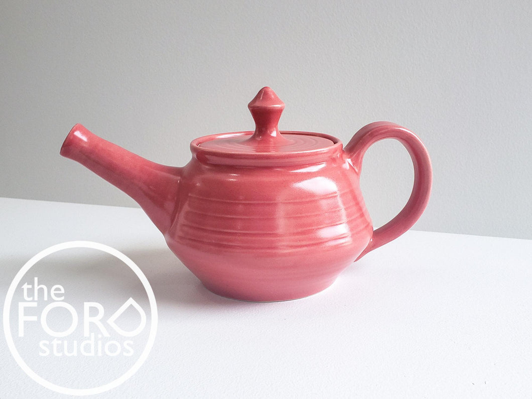 Tea pot in Peony by Jive Pottery